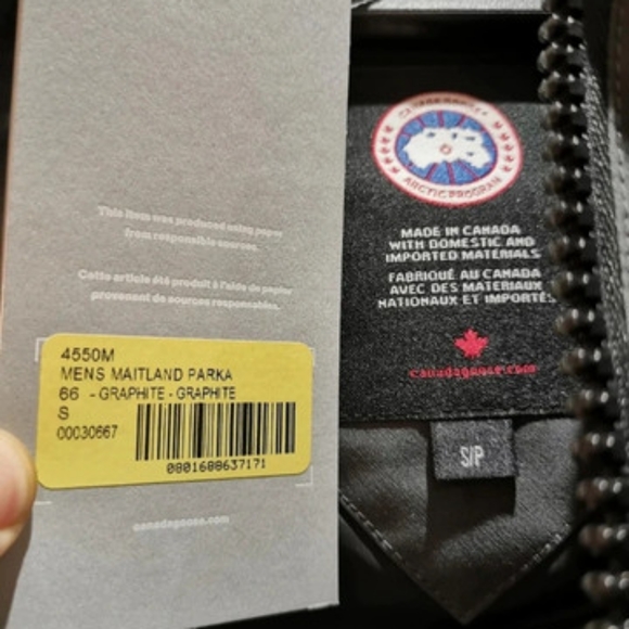 Canada Goose SOLARIS PARKA Brown Down Parka - Picture 3 of 3